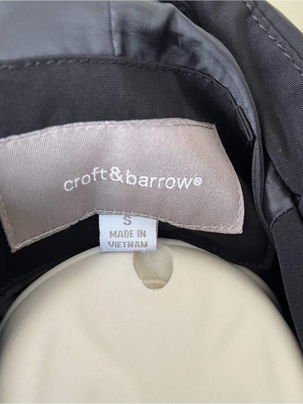Croft & Barrow Black Spring/Fall Jacket Size S - Picture 7 of 7